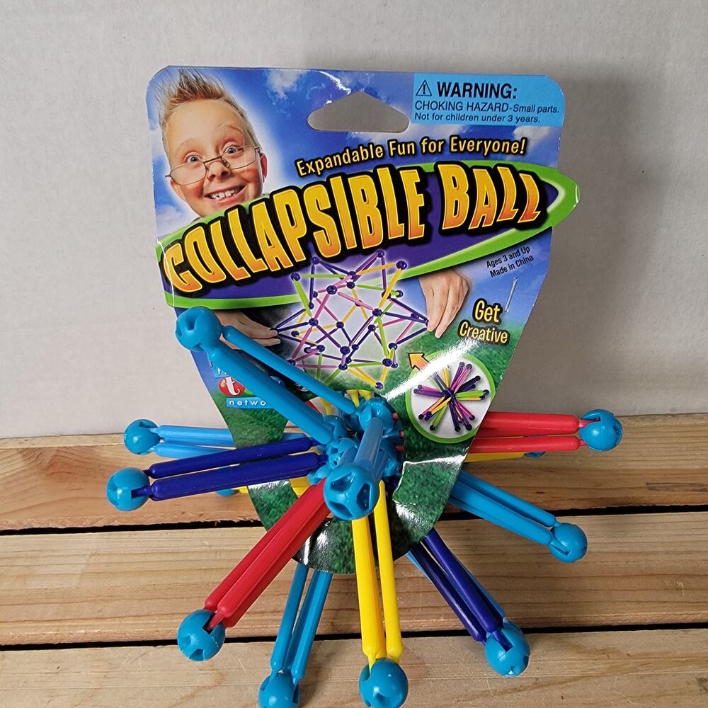 The Toy Network Collapsible Ball (Regular Colors) - NEW